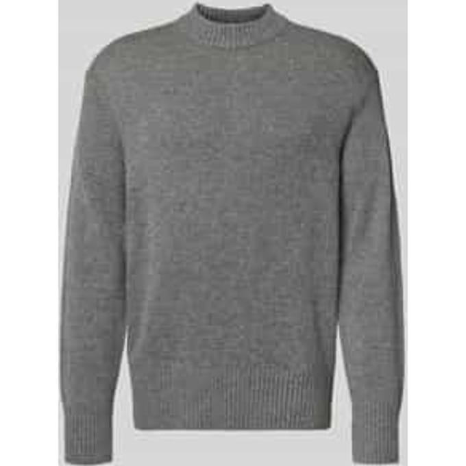 Relaxed fit gebreide pullover van een mix van wol en kasjmier, model 'Calle'