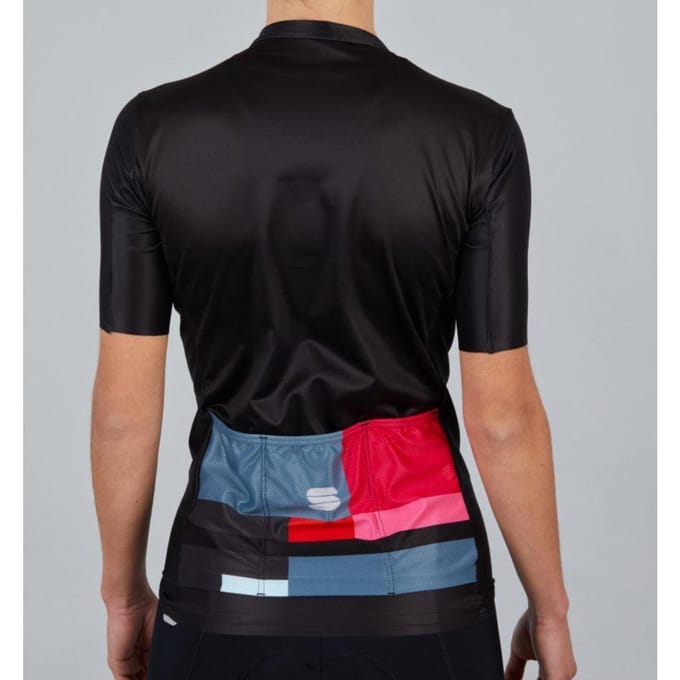 Sportful - Maat M Idea W Fietsshirt Dames - Zwart
