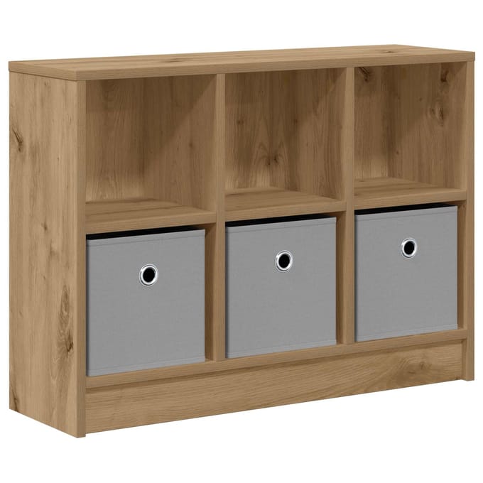 vidaXL - Dressoir - Artisan - Eiken - 73,5 - x - 22,5 - x - 53,5 - cm