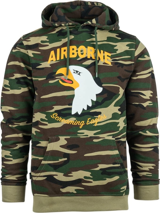 Fostex Hoodie 101st Airborne camo M