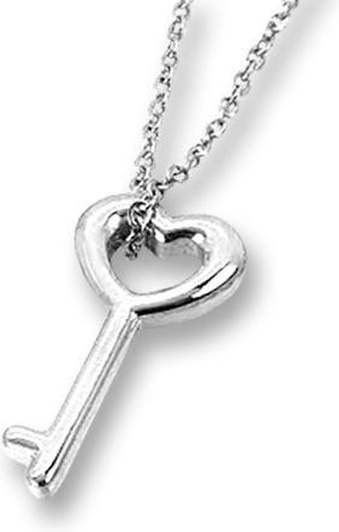 Amanto Ketting Efi - 316L Staal - Sleutel - 23x11mm - 45cm