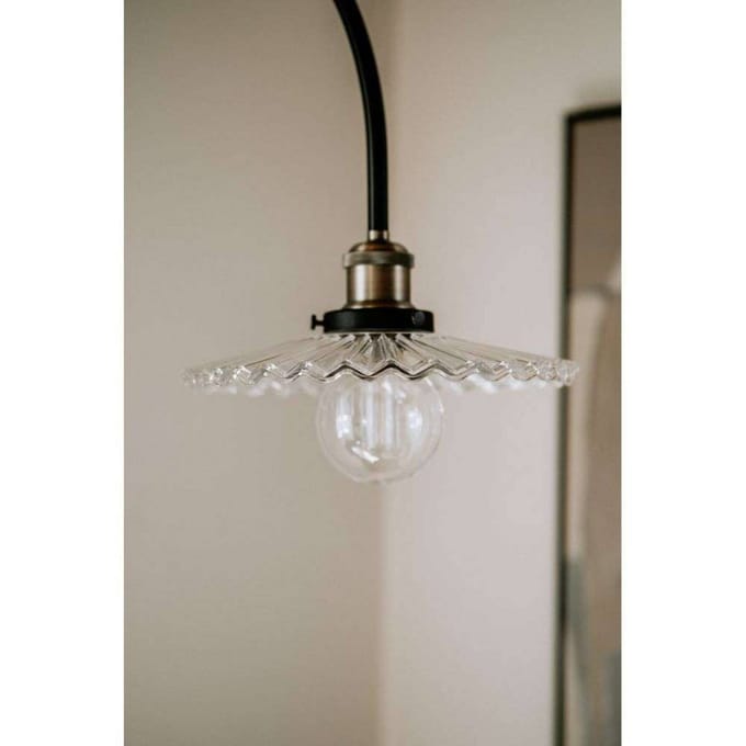 Globen Lighting wandlamp COBBLER, helder, hoogte 150 cm