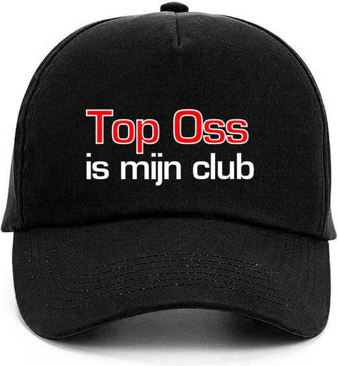 Pet met tekst: Top Oss is mijn club