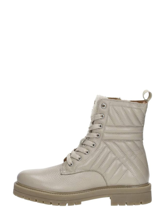 SUB55 Veterschoen hoog Veterschoen hoog - Beige - Maat 32