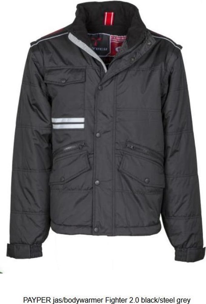Payper Fighter 2.0 - black/steel grey - L