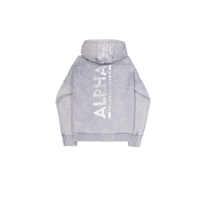 Sweatshirt met capuchon met print op de achterkant Alpha Industries Vintage