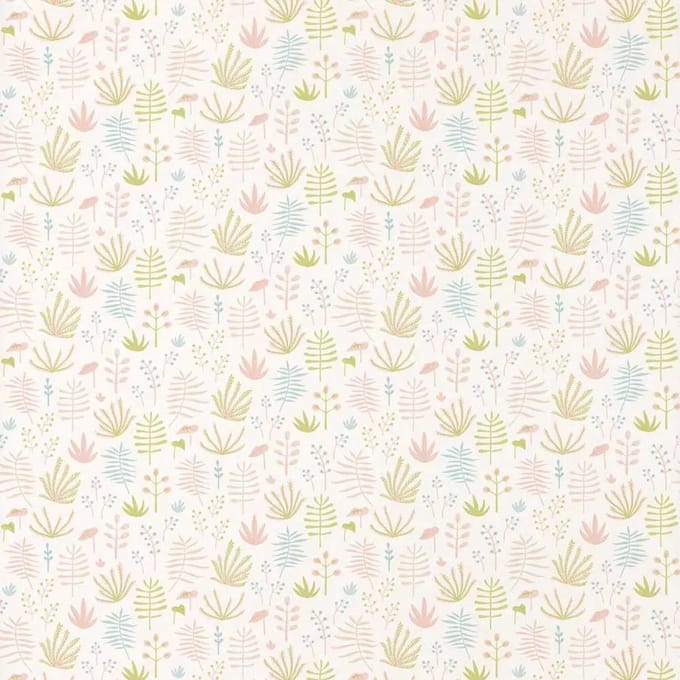 Casadeco kinderbehang Happy Dreams grassen roze groen
