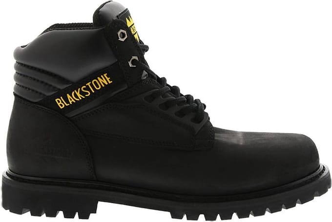 Blackstone 6 INCH OIL NUBUCK - 0929 Black - Worker - Black - Maat: 41