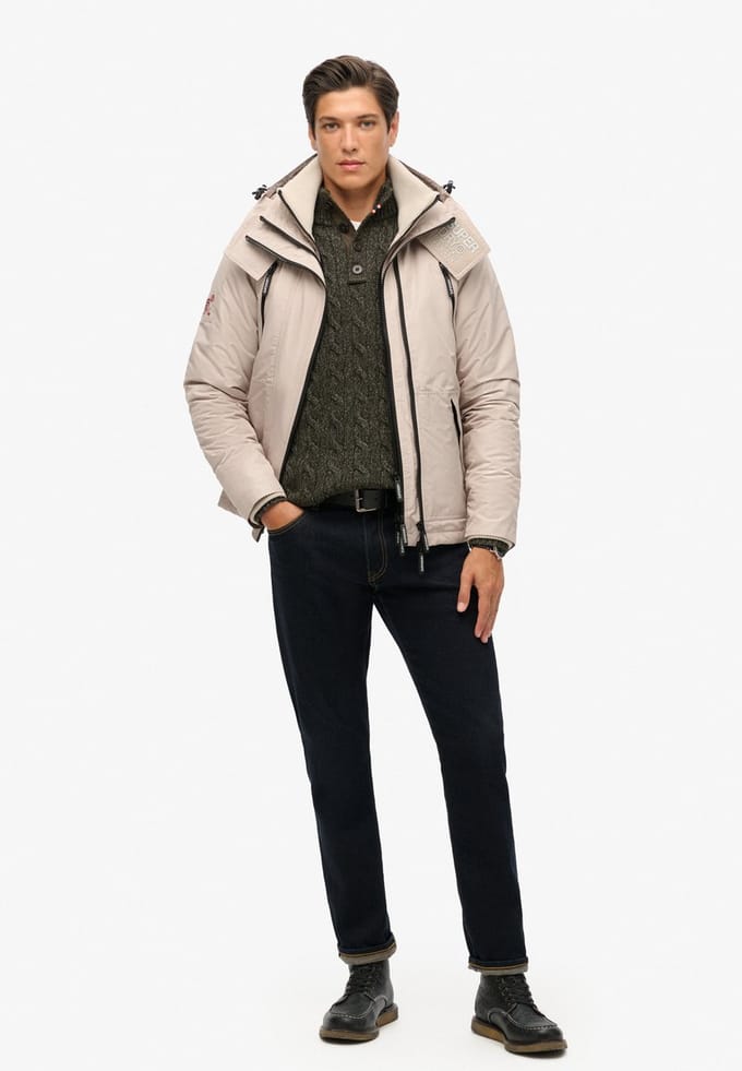 Superdry - Mountain Windbreaker met capuchon - Heren