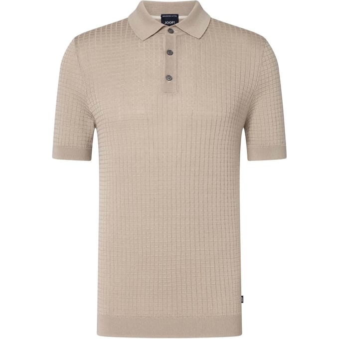 slim fit poloshirt in brei-look model 'Vanceo'