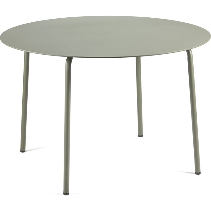 Serax Vincent Van Duysen August ronde tafel D115cm H74cm eucalyptus groen