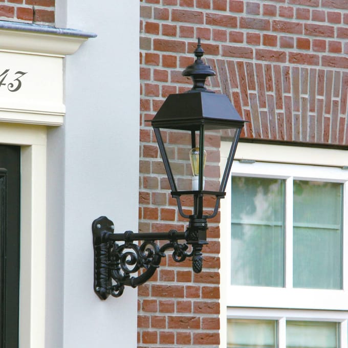 K.S. Verlichting Smaakvolle buitenwandlamp M43, groen