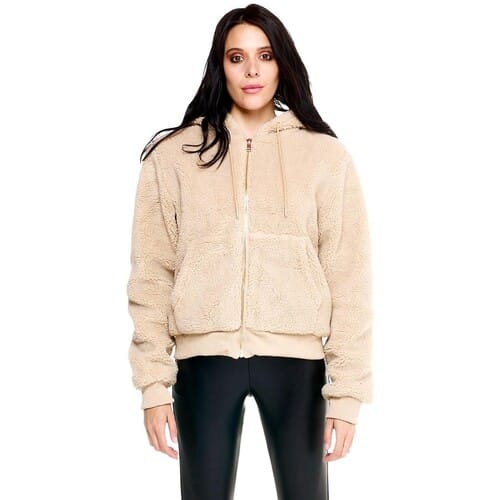 Capuchon sweaters Leone 1947 Woman Sherpa Chic Boxing