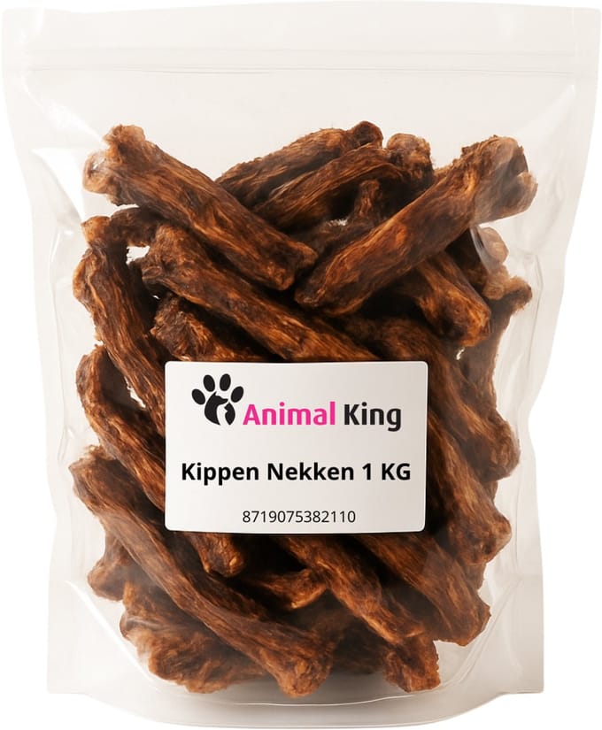 Kippennekken -1000 gram-hondensnacks-Animal King