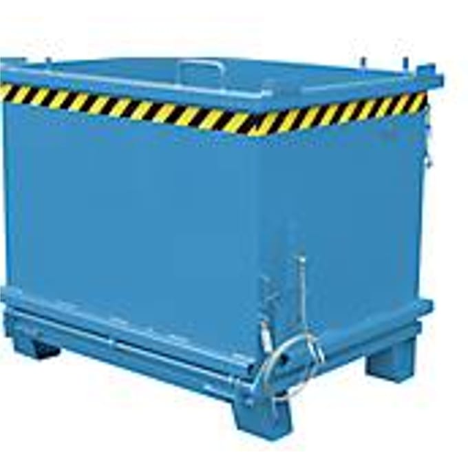 Bodemklepcontainer SB 1000, blauw