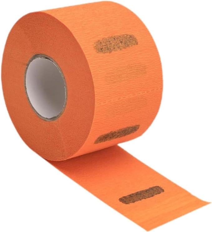 Nekstrips Kappers - Beschermstrips Haar - Haar Knippen - Wegwerpbaar Papier - 1 Rol - Wit