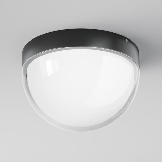 Maytoni Outdoor - Plafondlamp Mon - Grafiet - Ø18