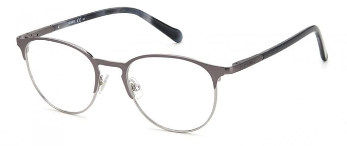 Fossil FOS 7117 Matte dark ruthenium 51/19/145 MAN Brilmonturen