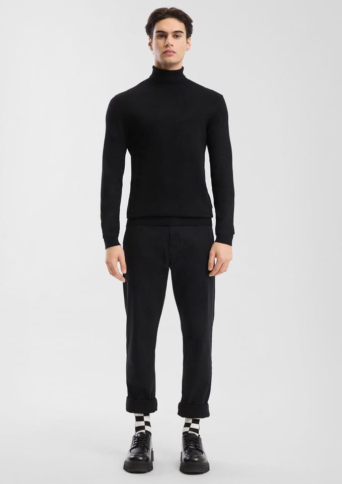 Q/S designed by - Heren broek - Maat 38/32 - Mannen - ZWART - voering