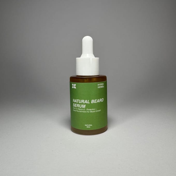 Natuurlijke Baardolie 30 ml - Natural Beard Serum 30 ml - Baardolie
