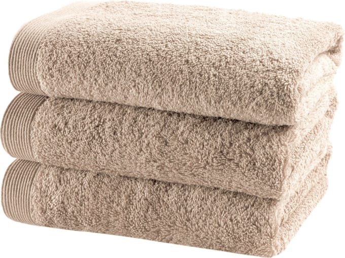 Casilin - Como - set van 3 handdoeken - 50x100 - Beige