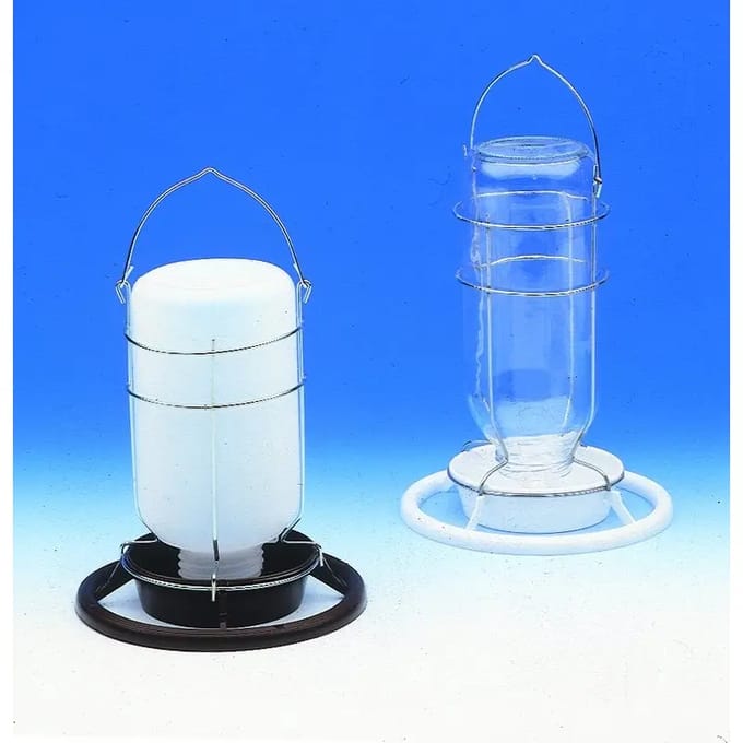 Vogelwaterdispenser met glazen inzet Nobby Pet Omnia