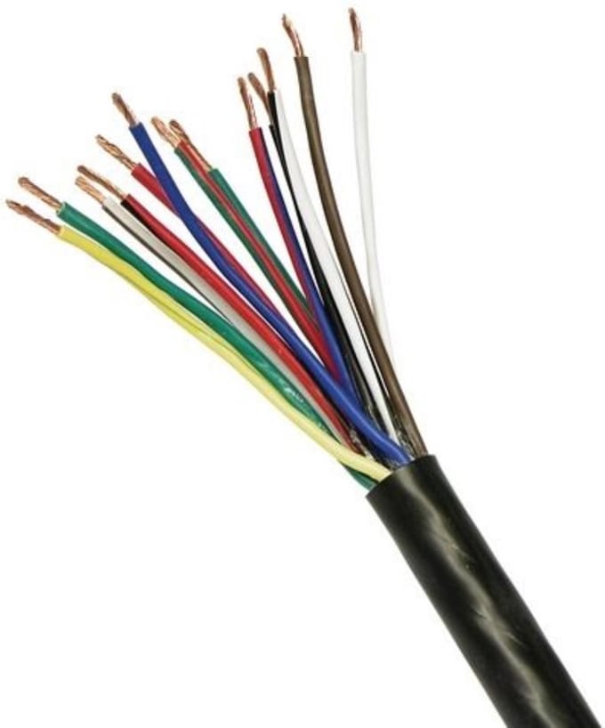 Benson 13-polige aanhangwagenkabel - per meter - 15 mm dikte - 13 aders