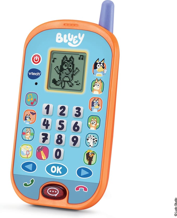 VTech Jouets Electroniques Educatifs BLUEY - LE SMARTPHONE INTERACTIF