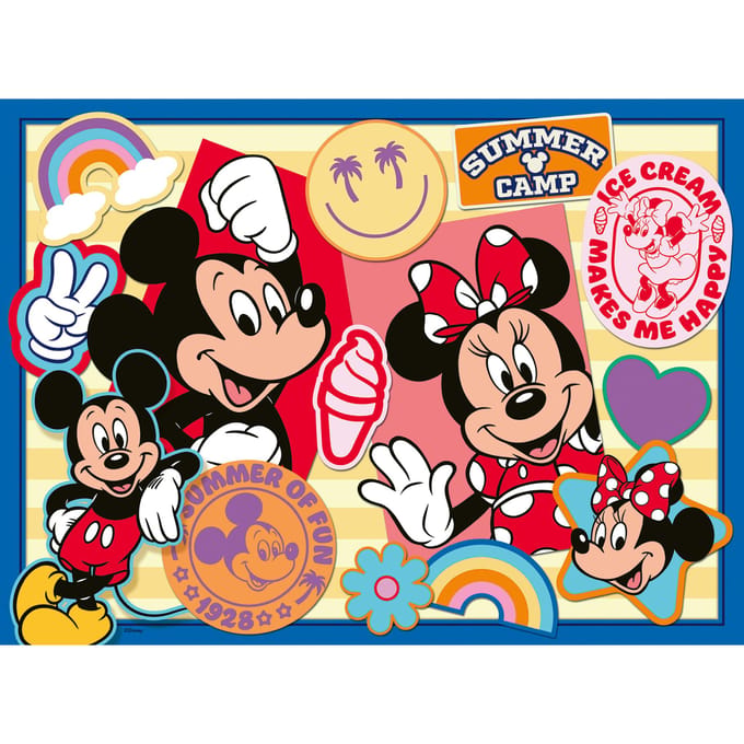 Ravensburger Jigsaw puzzle XXL Mickey and Minnie 200 pcs. 2D Puzzels