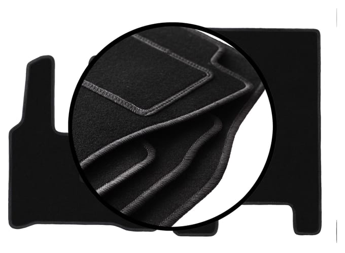 Complete set veloursmatten voor: Mercedes Actross MP4 truck (2011-)