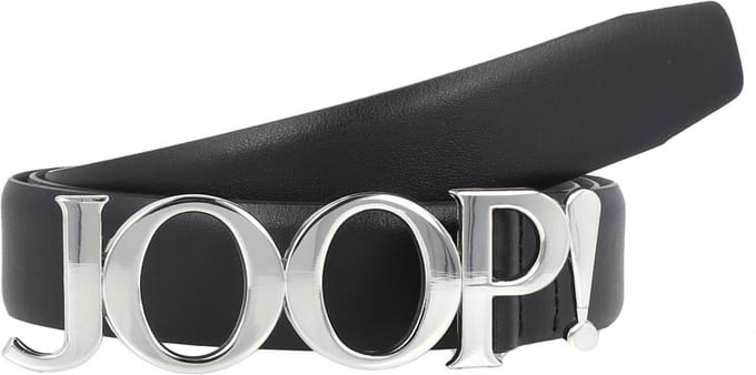 Joop! Riem leer - Dames - 70 cm - black-silver
