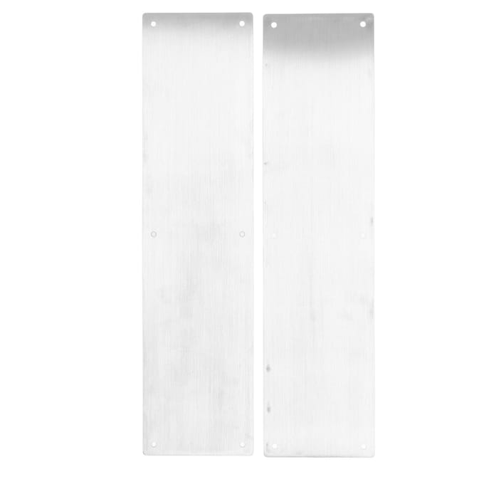 2 STUKS Deur Schopplaat Decoratief 304 Roestvrij Staal Deurbescherming Schopplaat voor Binnen- en Buitendeuren