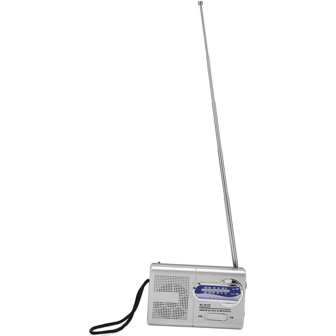 Draagbare Radio Multifunctioneel Ingebouwde Luidspreker AM FM Transistorradio met Koptelefoonaansluiting voor Reizen