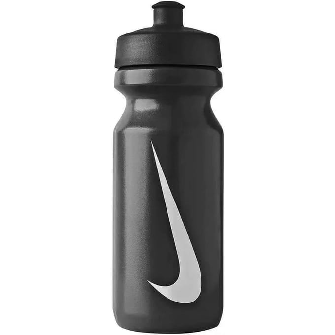 Nike Waterfles met wijde mond (Zwart/Wit)