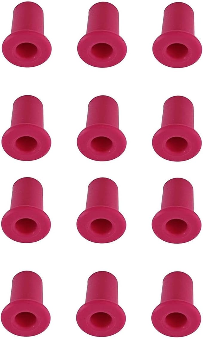 Herbruikbare Siliconen Cake Corer Tool voor Cupcakes - 12 Stuks voor Vullen en Decoreren van Taarten en Gebak