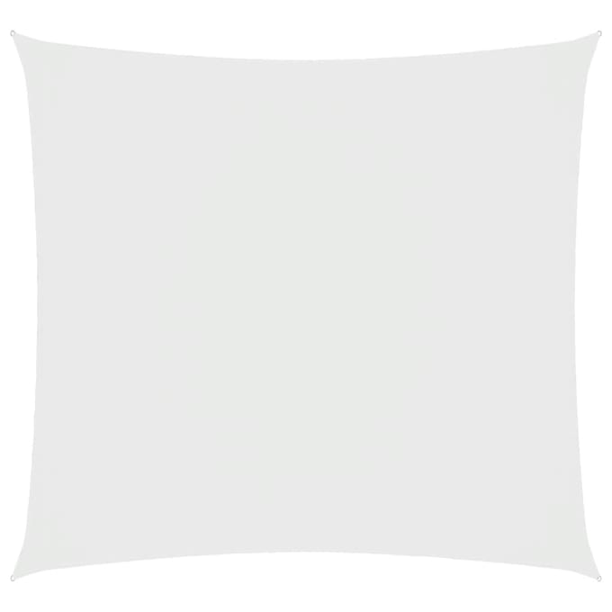vidaXL - Zonnescherm - vierkant - 7x7 - m - oxford - stof - wit