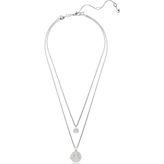 Swarovski 'Meteora' Dames Halsketting van Metaallegering - Zilver 5684244