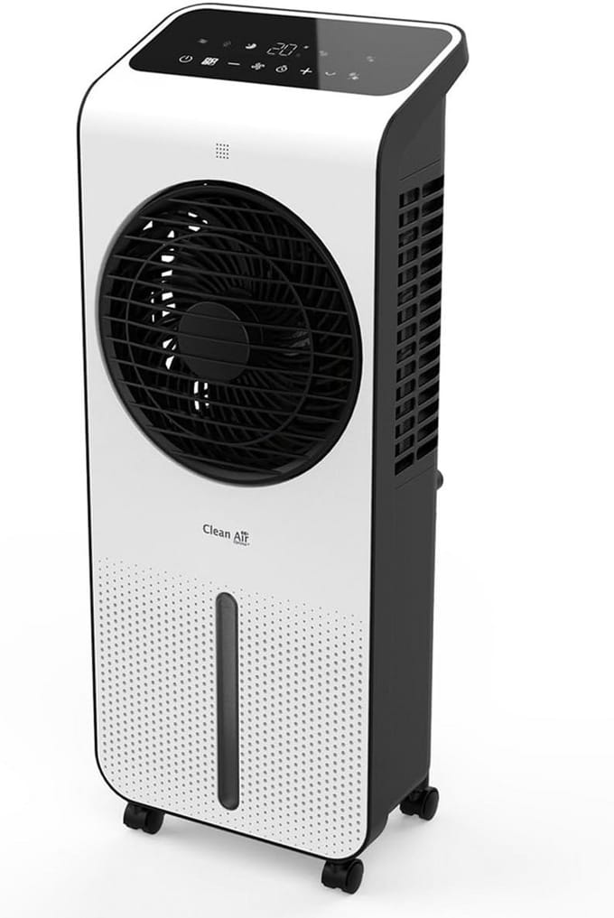 3-in-1 Luchtkoeler, Luchtbevochtiger en Circulator Ventilator met Afstandsbediening en Timer