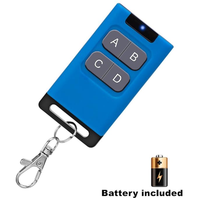 300-915MHz Kopieer Code Kloon Afstandsbediening RF Duplicator voor Automatische Deur Garage Intrekbare Deur Elektrische Deur blue