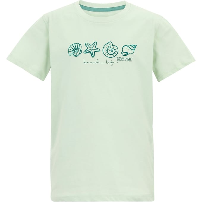 Regatta Bosley T-shirt voor kinderen (Oceaannevel)