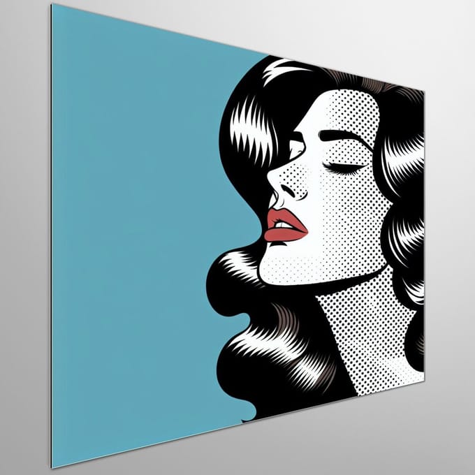 Kunstprint | Wanddecoratie | Dibond | 40 × 40 cm
