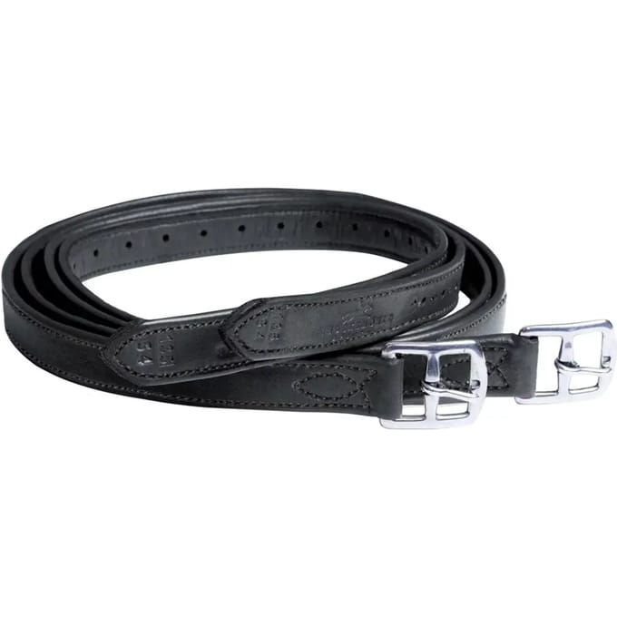 Schockemöhle Beugelriemen Chantilly 145cm Zwart