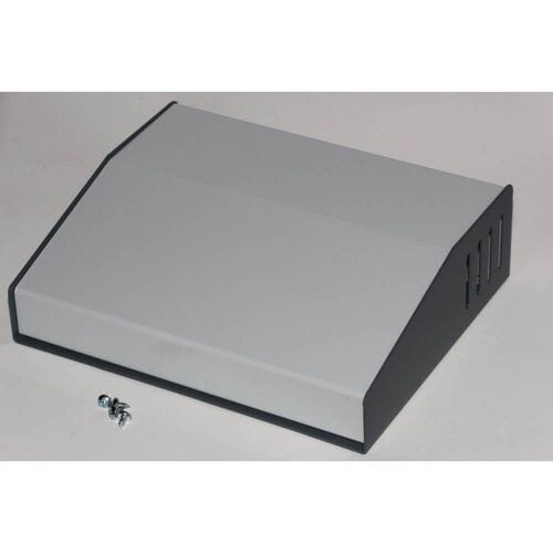Hammond Electronics 515-0930 Consolebehuizing (l x b x h) 157 x 190 x 58 mm Staal Grijs 1 stuk(s)