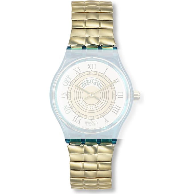 Swatch Plastic - Originals Medium (34mm) /Access/Solar/Musicall/Stop - G/SK/SL/SR/SS/SO28 ASLG101 SLG101 Martingala Small Horlogeband