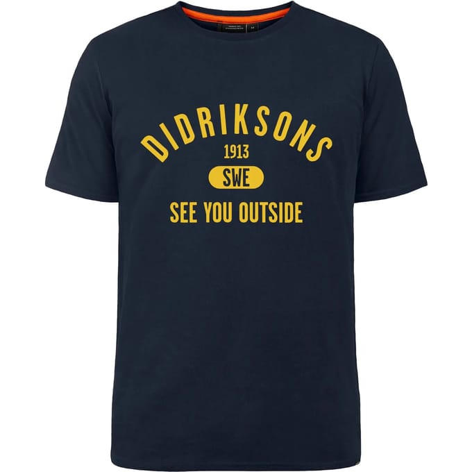 Katoenen T-shirt Didriksons Harald Collegiate