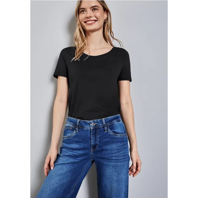 Basic Shirt in effen kleur