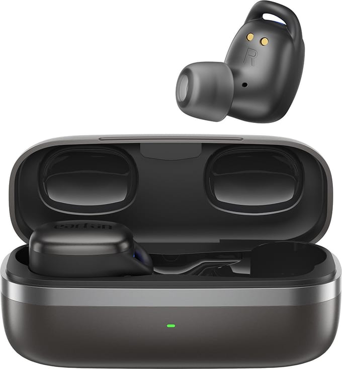 EarFun Free Pro 2 - Bluetooth Oordopjes - Active Noise Cancelling - IPX5 Waterbestendig - Zwart