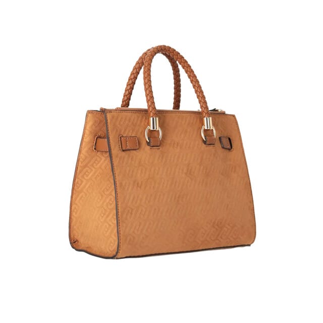 LIU JO handtas schoudertas Manhattan Satchel Sequoia bruine