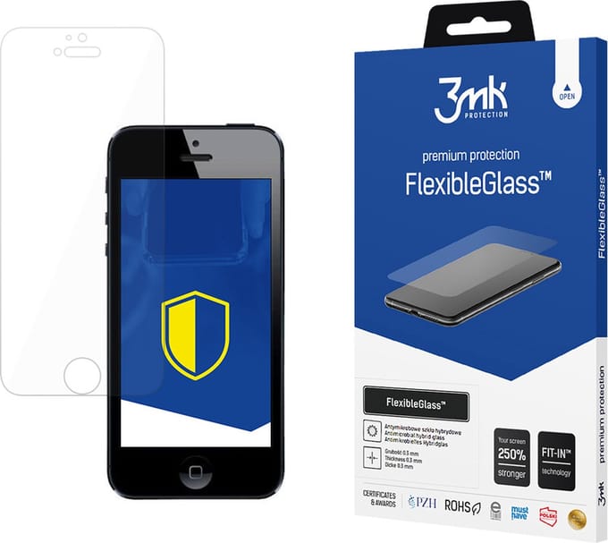 Hybride glas 3MK Apple iPhone SE - FlexibleGlass™