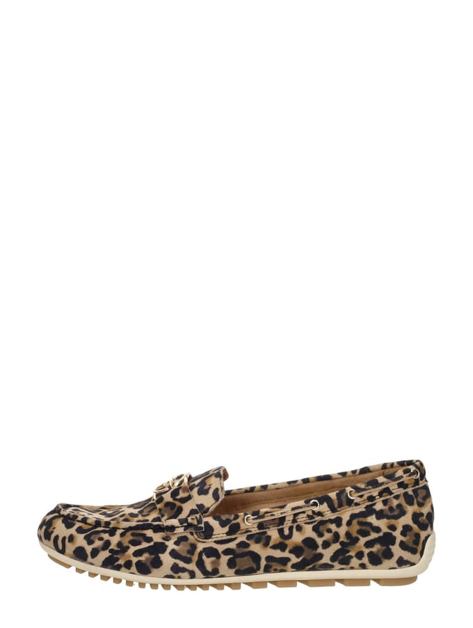 Tamaris Moccassins beige Leer - Dames - Maat 38